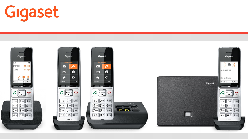 Gigaset COMFORT 500 - Zeitloses Design, perfekte Ergonomie & vielen ...