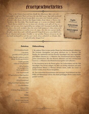 Gothic Rezeptbeispiel