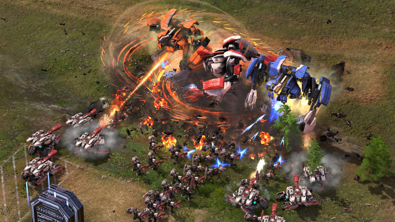 Mechabellum Kampfszene