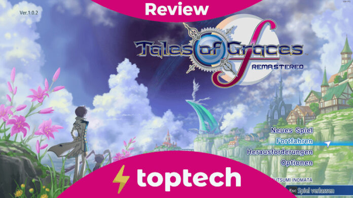 Tales of Graces f Remastered Review Logo von toptechnews