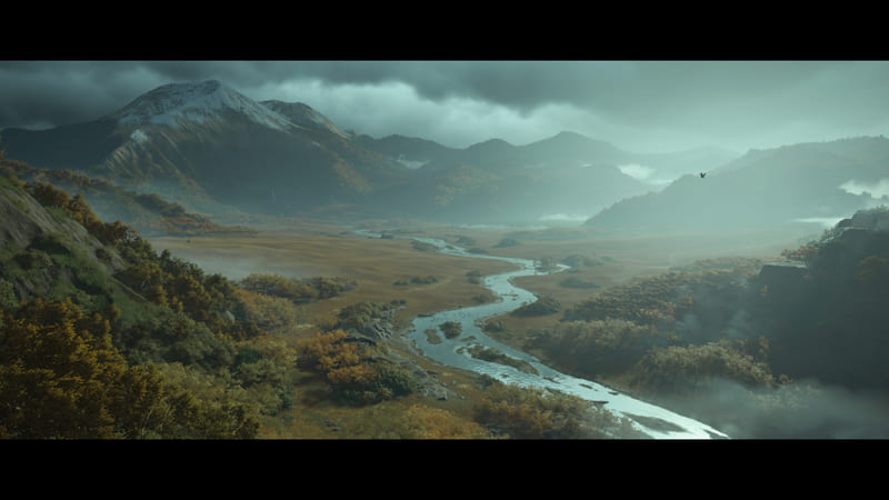 Ghost of Yotei River Landscape