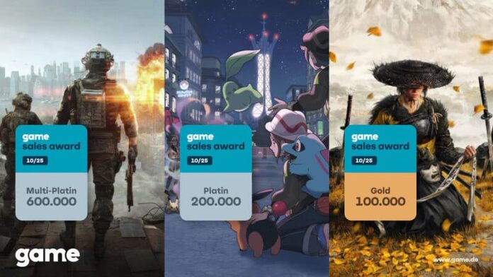 game Sales Award Oktober 2025